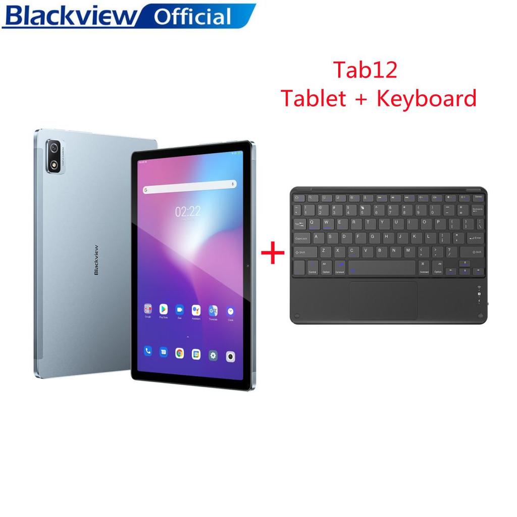 Blackview Tab 12 10,1-дюймовый Android 11 Unisoc SC9863A Восьмиядерный 4 ГБ ОЗУ 64 ГБ ПЗУ Планшеты ПК Двойной Wi-Fi 6580 мАч Ультратонкий портативный