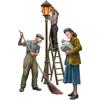 Miniart 1/35 Scale Street Workers (3 Figures) Plastic Model Kit MA38081
