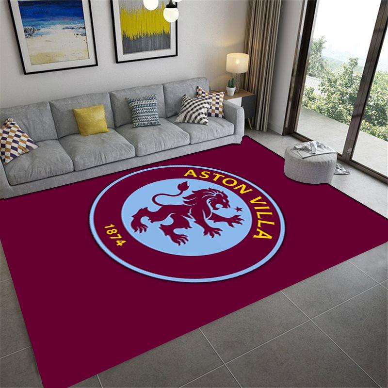 Aston Villa Carpet Rug for Living Room Bedroom Home Sofa Decoration,Kids play Non-slip Floor Mat