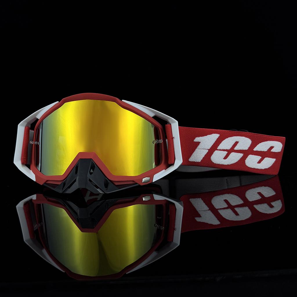 100 Motocross Glasses Motorcycle Sunglasses Man MTB ATV Mask Windproof Protection Skiing Cycling Racing Off-Road Goggles