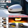 Car Accessories LED Dynamic Turn Signal Side Wing Mirror Indicator Light Lamp for Ford S-Max 2007-2014 Kuga C394 08-2012 C-MAX