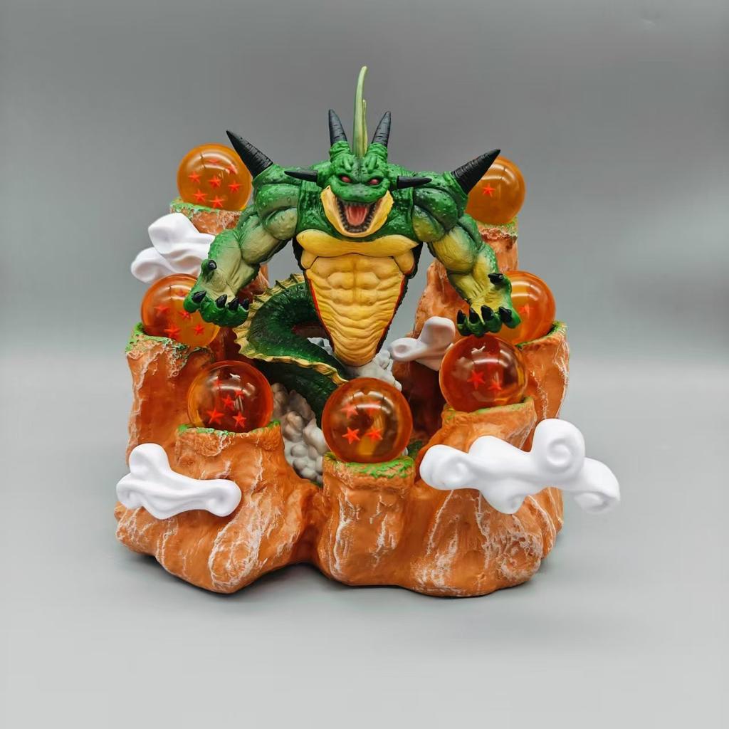 Аниме Dragon Ball Шенрон С Драгонболами ПВХ Коллекционная Фигурка Действия Модель Кукла Настольный Декор Игрушки Подарок на День Рождения