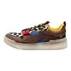 Кроссовки женские Disney X Li Ning Toy Story из прочного дышащего материала с низким верхом, коричневые, желтые, AGCS282-1