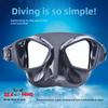 Набор масок для сноркелинга и дайвинга для взрослых: Очки HD из закаленного стекла с защитой от запотевания