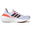 Новые женские Adidas Ultra Boost Light White Black Solar Red HQ6353
