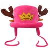Warm Winter Plush Hat for Girls - Cute Cartoon Design, Perfect Gift for Autumn & Winter