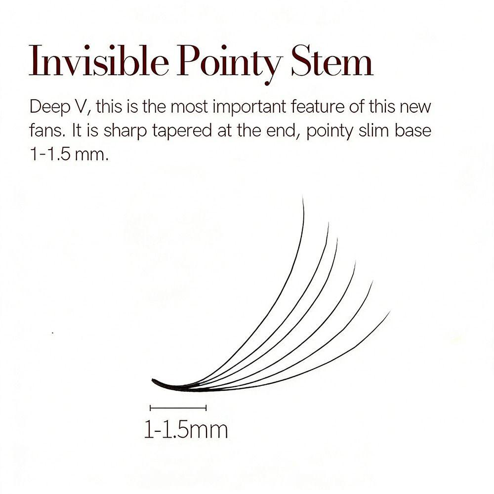 8D Volume Artificial Eyelashes 6D Volume Grafting Eyelashes Volume Fans Cosmetic Use
