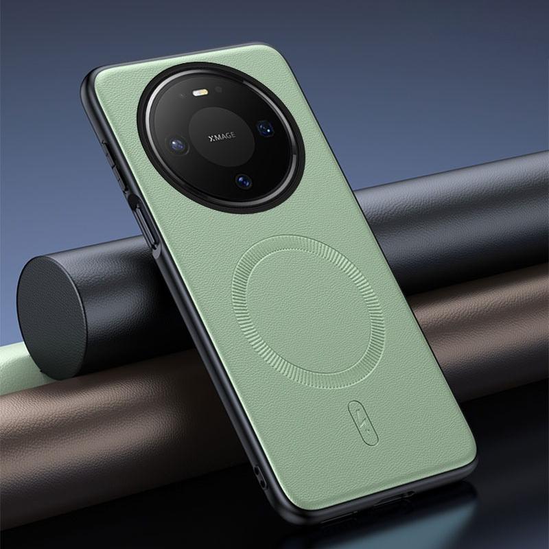 Для Huawei Mate 80 70 60 50 Pro Max Чехол Роскошный Экологичный Кожаный Задний Чехол Мягкий Премиальный Магнитный Кожаный Чехол для Телефона Ударопрочный Корпус