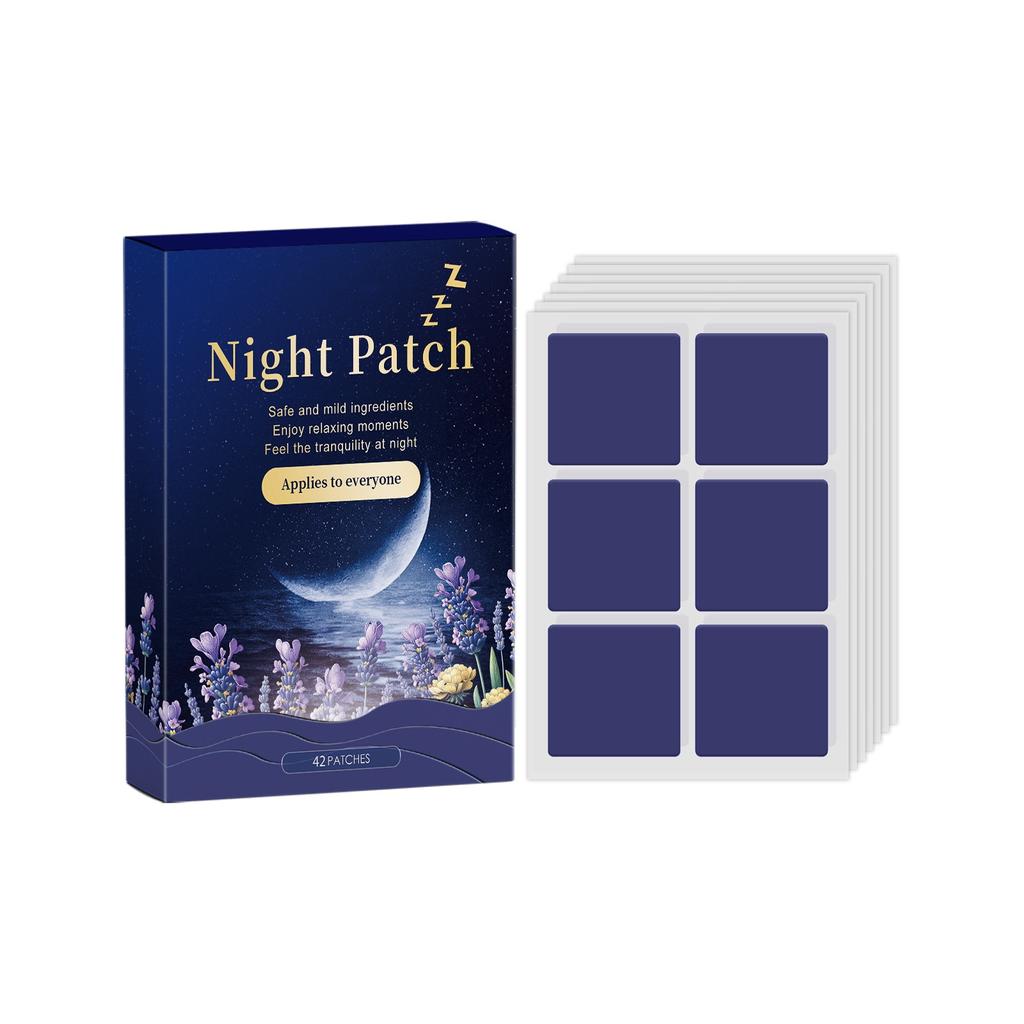 Soothing Lavender Sleep Patch Relieves Stress And Improves Sleep Quality With A Gentle