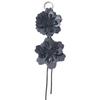 Hanger Pu Flower Keychain Lavender Bag Charm Trendy Pu Leather Flower Pendant  Women