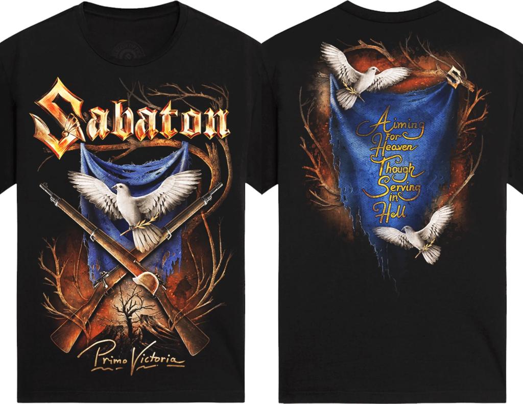 Y2k Уличная одежда Харадзюку Повседневная хлопковая одежда Футболка с принтом группы Heavy Metal Футболки с принтом «Солдат Небес» Оверсайз унисекс