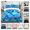 Цвет Мрамор 3D Трехмерная Цифровая Печать Пододеяльник Трехпредметный Пододеяльник Наволочка