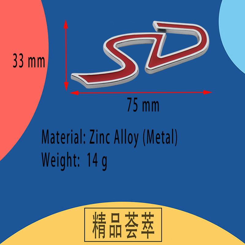 3D Премиум SD D для Copper R55 R56 R60 R61 Clubman F55 F56 F60 Countryman автомобиль Капот Крыло багажник Задний капот Шильдик Наклейка Эмблема Значок Наклейка