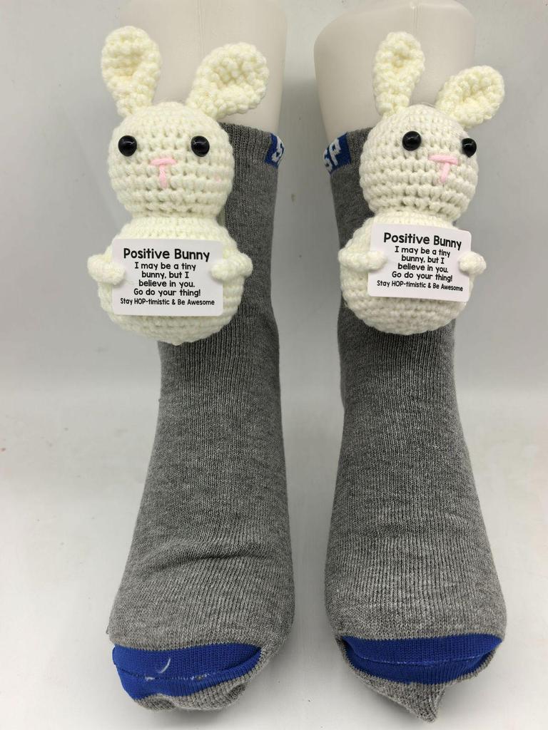 Уютные рождественские вязаные носки с животными - Теплые и милые для осени и зимы