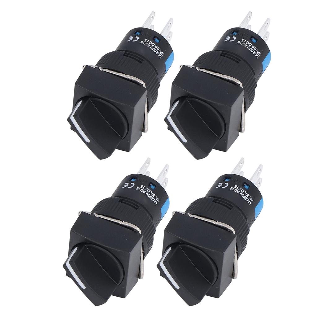 25 шт. поворотный переключатель ручка 3 положения самоблокирующийся селектор 16 мм набор комплект для оборудования