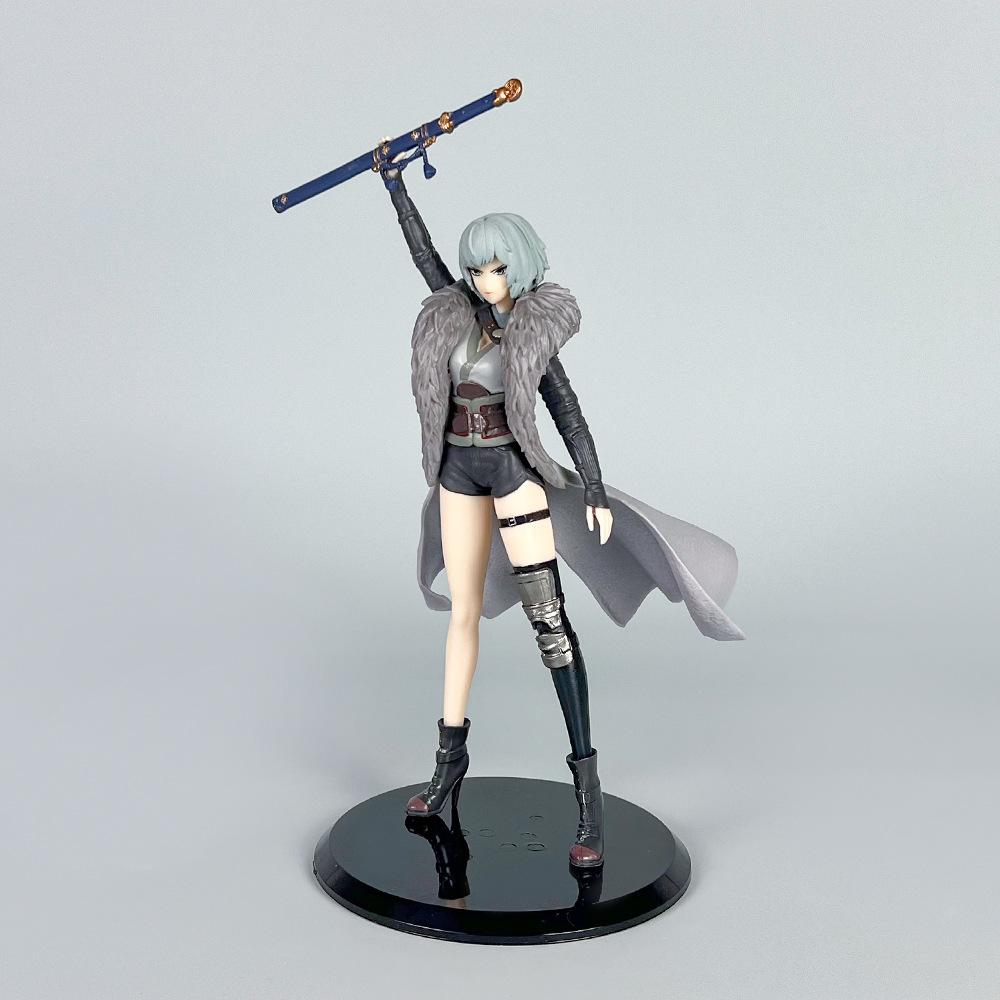 BANDAI 12 см Аниме Игра Клетка Лин Бай Юэкуй DXF Фигурка Стоячая Модель Игрушки и Кукла Фигурка Действия ПВХ Коллекционная