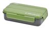 Металлическая ланч-коробка Pearl, Одноразовая, Хаки, Сделано дома, Этикетка, Коробка, Слой, 4-точечный замок, Мужская коробка, Зеленый, Япония, D-437