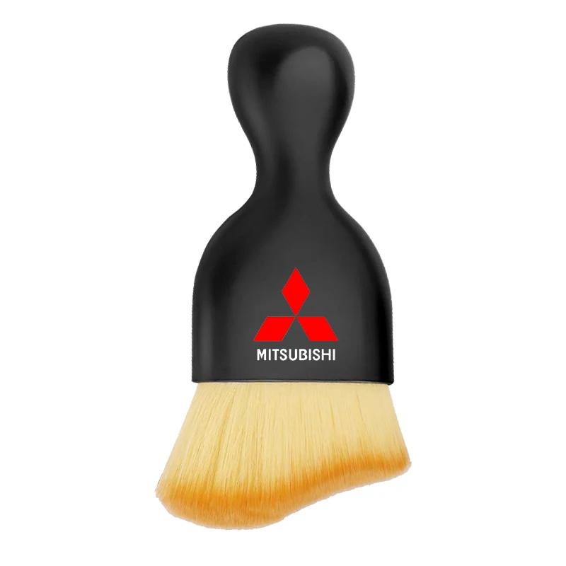 bljm6 Car Interior Cleaning Tool Air Conditioner Air Outlet Cleaning Soft Brush For Mitsubishi ASX Lancer Pajero Outlander L200 EVO EX