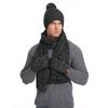 3Pcs Winter Warm Knit Beanie Hat Touchscreen Gloves Scarf Set for Women Men Skiing Skating Camping Driving Outdoor Sports Gifts