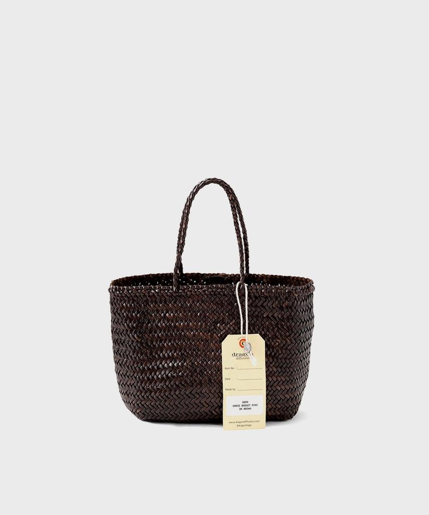 Dragon Diffusion Grace Bag Mini 8854 Dark Brown Dragon Bag