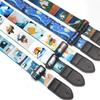 Color Print Electric Guitar Belt Adjustable Guitar Shoulder Strap Guitar Strap  Folk Guitar