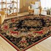 Persian American Retro Carpets Living Room Sofa Deluxe Anti Slip Floor Mats Large Bedroom Decoration Rugs Washable Lounge Rug