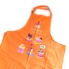 [M5763] — Оранжевый дизайнерский фартук «Французские кексы».