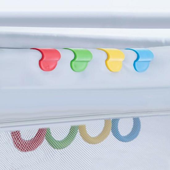 Yousheng 1/2/4/6/8 шт. детские подтягивающиеся кольца для малышей, помощники при ходьбе, практические упражнения, вспомогательный инструмент, кольца для стояния, манеж для детской кроватки, подвесное кольцо