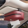 YUPR7 Car Tissue Box Holder Leather Car Armrest Napkin Case Sun Visor Backseat Bag For Alfa Romeo 4C 159 166 Spider Giulia 156 147 GT
