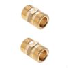 222x 1.5mm Hole Male Socket Brass Pressure Washer Connect Quickly Fitting