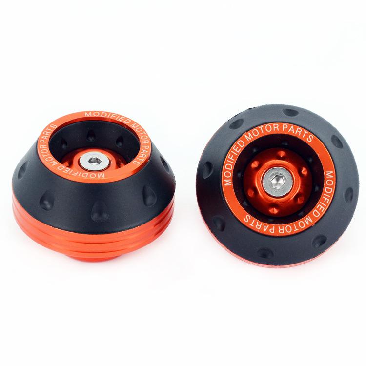 Colorful Motorcycle Crash Protector Wheel Front Fork Frame Axle Protector Pads Slider Motocross Motorbike Equipment Accessories