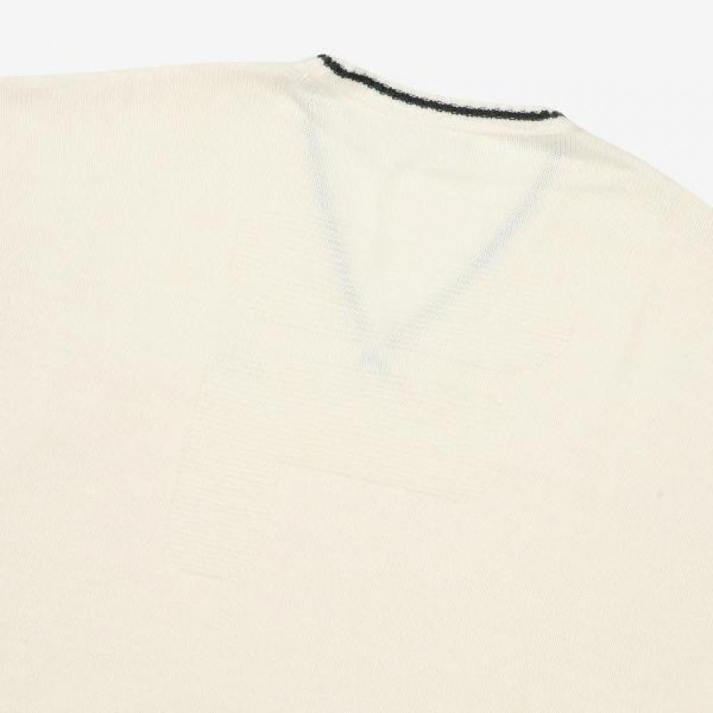 Fila F Box V Neck Knit Sweater