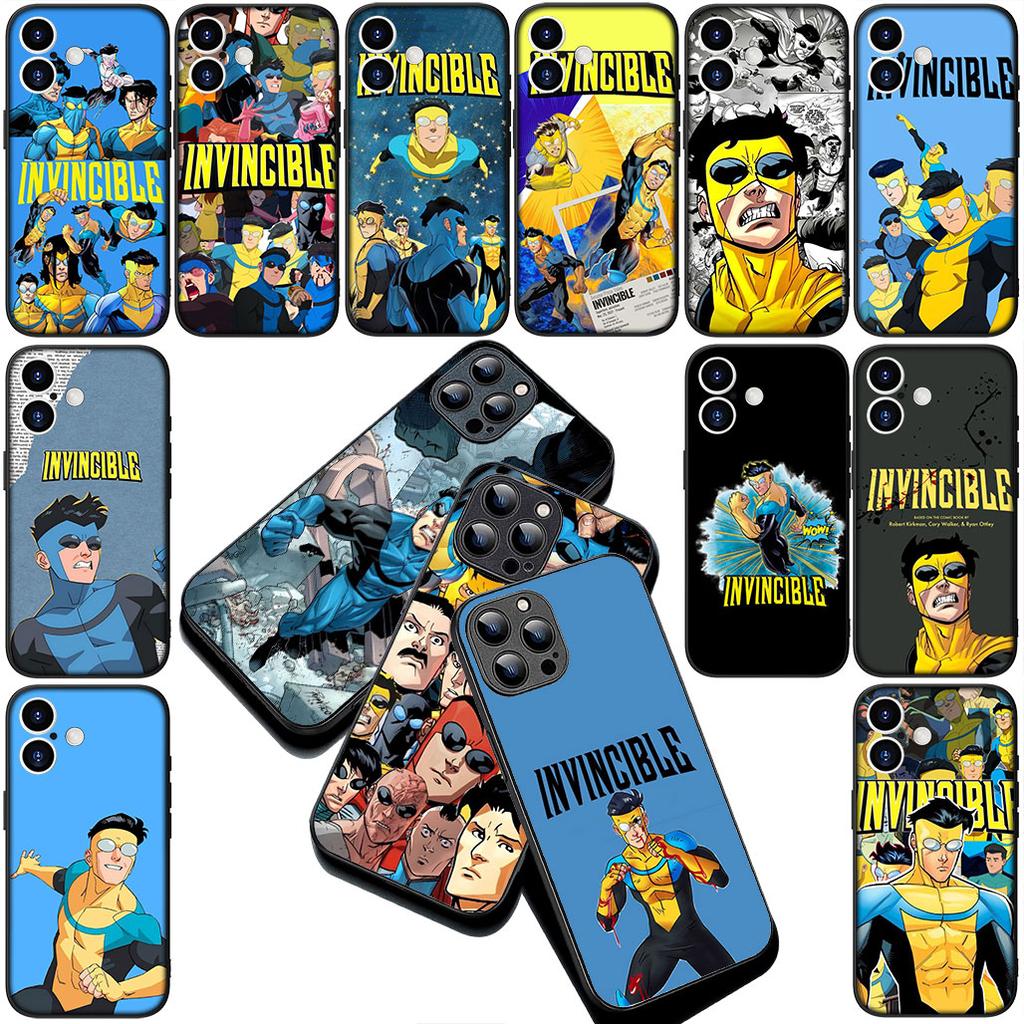 Обои I-Invincibles Comics Силиконовый Чехол для Apple iPhone 17 12 13 Pro Max Mini ProMax 7 + 8 Plus Air 8+ Чехол для Телефона