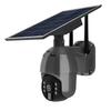 Outdoor Wireless PTZ Solar Camera with Night Vision & Mobile Remote Access