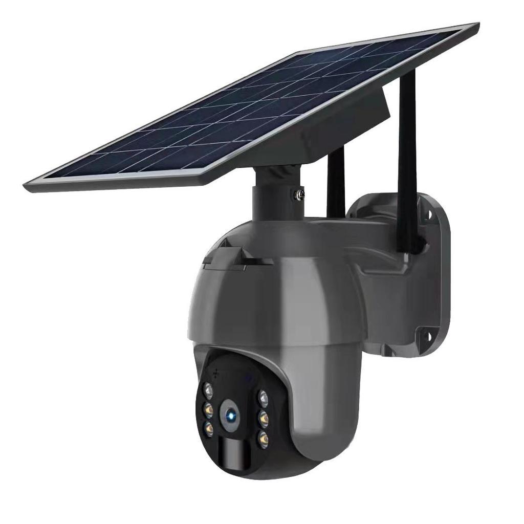 Outdoor Wireless PTZ Solar Camera with Night Vision & Mobile Remote Access