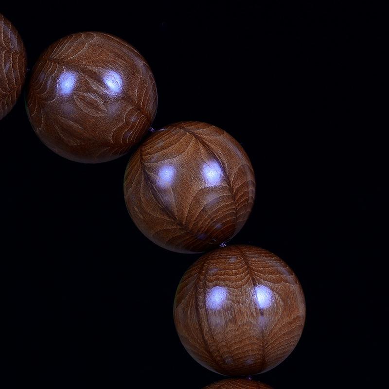 Бутик Шестисторонний Браслет из Дерева Старый Материал, Дерево, Покоряющее Дракона, Дерево Девяти Путей Вэньвань Деревянные Бусины Будды, Чётки