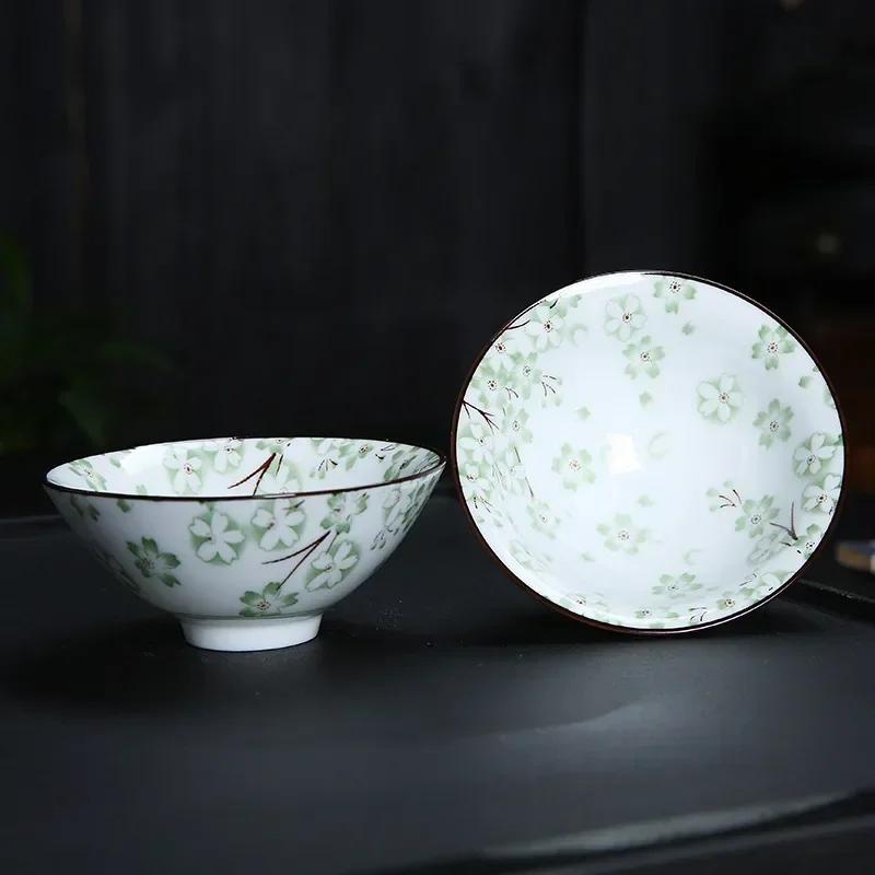 1 шт. китайская бутиковая керамическая чашка для чая, сине-белая фарфоровая чаша для чая, расписанная вручную, чашка для чая для путешествий и медитации, чайный набор 70 мл