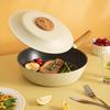 Sanhe DunDun 28cm Non-Stick Deep Stir-Fry Pan