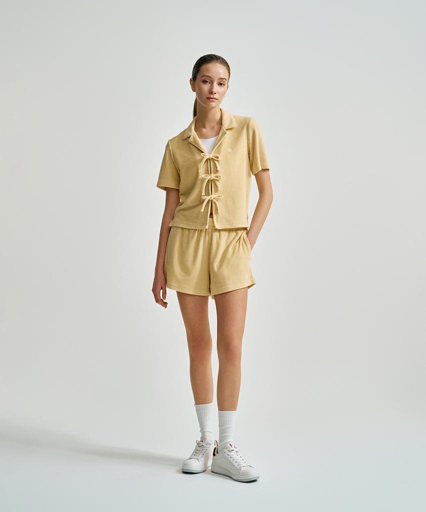 SERGIO TACCHINI W Edda Укороченная футболка с махрой