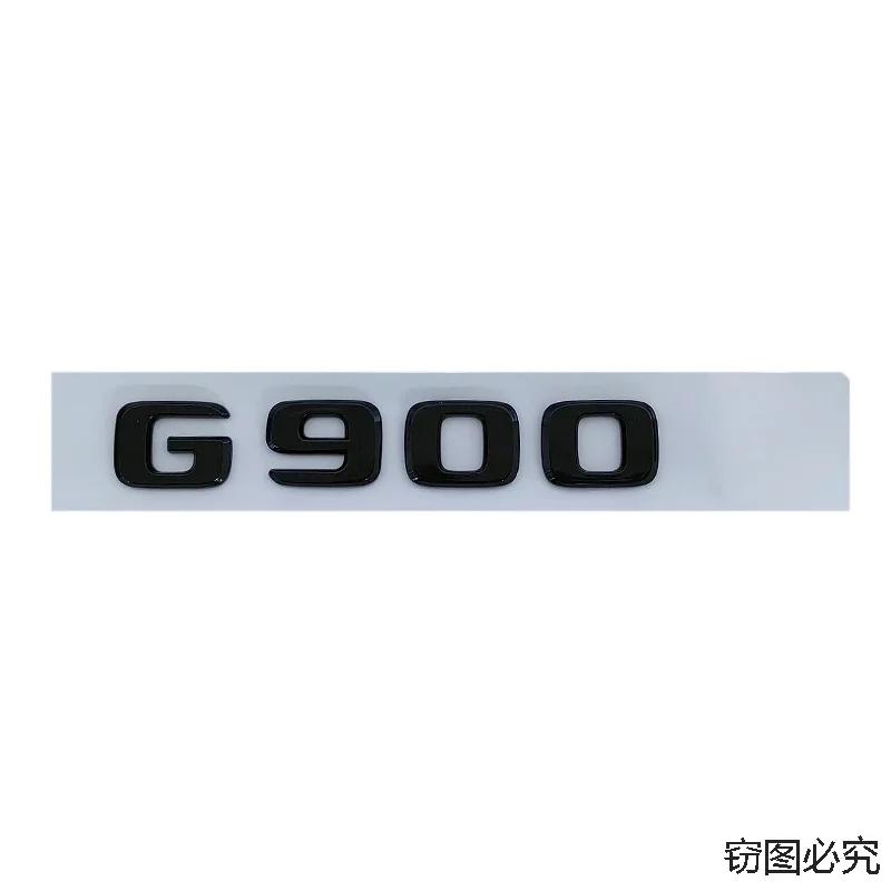 ABS Car Body Side Letters Badge Tail Trunk Sticker for Mercedes Benz G700 G800 G900 900 800 700 Emblem W210 W213 W204 W251 W111