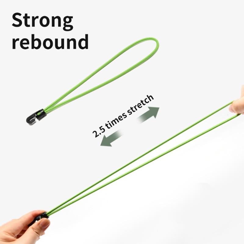 20pcs Elastics Tension Straps With Hook 10cm Sturdy Rubber Expanders Accessory for Tarpaulin Tents Banners Outdoor Use