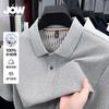 Мужская футболка-поло с коротким рукавом из пике хлопка JOW