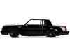 JADA TOYS 1/32 Scale Fast & Furious Dom's Buick Grand National 1987 Black F&F Dom's Buick Grand National Diecast Model Car [Parallel Import]