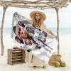 Mbappé Personalized Text Beach Towel High Absorbency & Quick-Dry Portable for SwimmingBeachCamping Travel Beach AccessoriesGym