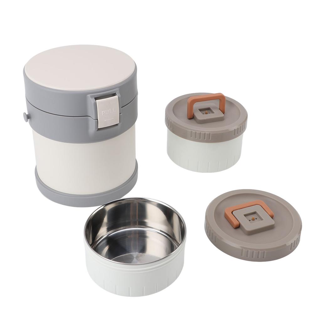 Профессиональный термос для еды 1,4 л, 304 нержавеющая сталь, двойные стенки, герметичный, вакуумный