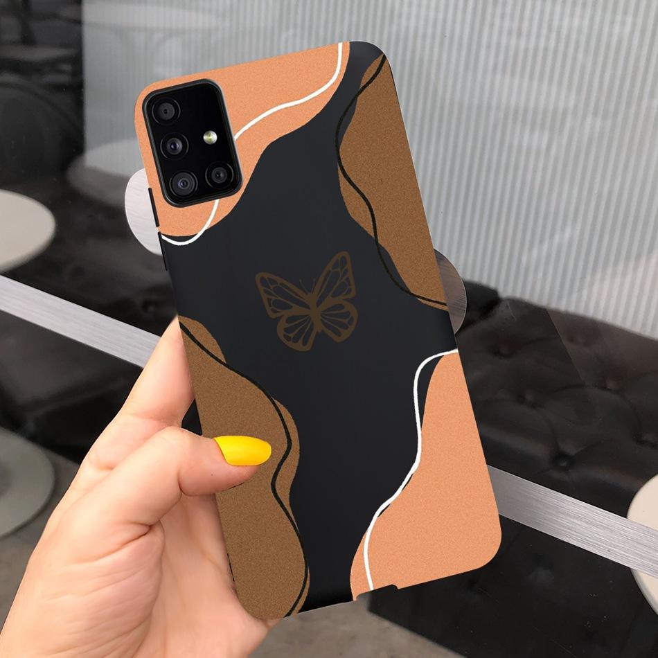 Милый Мультяшный Чехол Для Телефона Samsung Galaxy M51 M31 Конфетный Цвет Мягкий Силиконовый Задний Чехол Для Samsung M51 SM-M515F M31 Prime M315F
