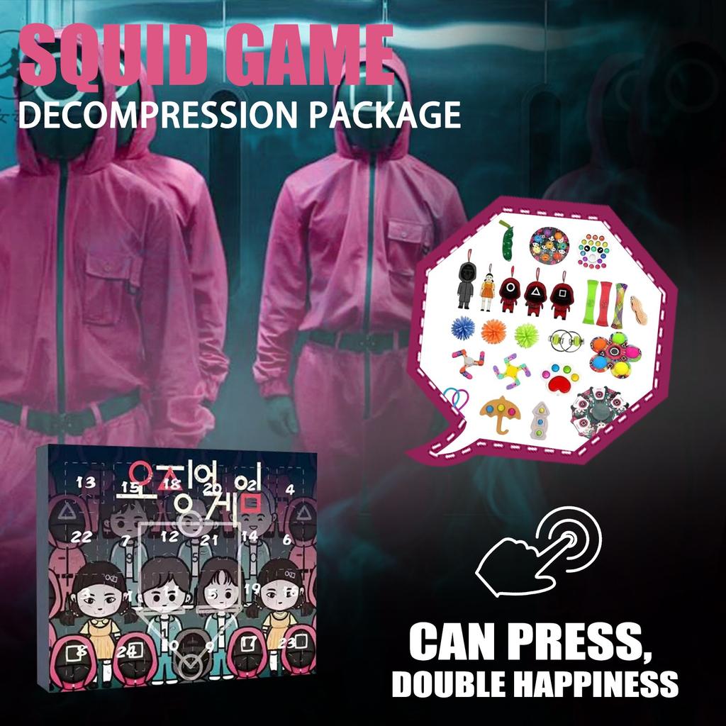 Christmas Hand- Calendar Gift Box Surprise Calendar Creative Christmas Toys