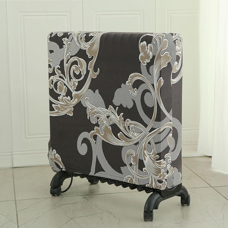 Новый Портативный Обогреватель Радиатор Пылезащитный Чехол Утолщенный Цветочный Принт Эластичный Бытовой Масляный Радиатор Защитный Чехол для Хранения Пылезащитные Чехлы