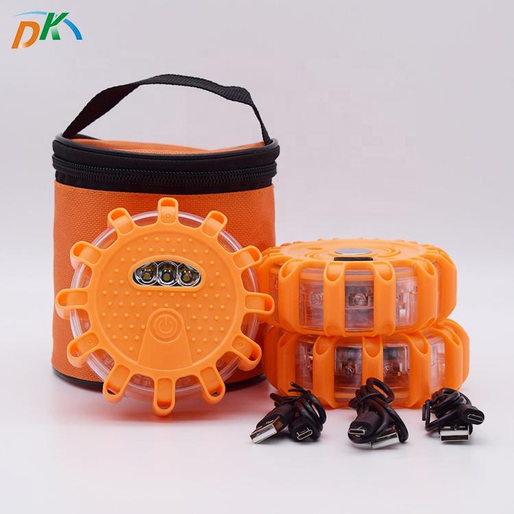 Multi-functional Roadside Safety Road Flares LED Warning Emergency Light