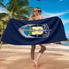 Auck-land Football Club Printed Microfiber Beach Towel, Soft And Absorbent, Quick-Dry, Ideal for Summer Travel, Beach Essential, Swimming Pool